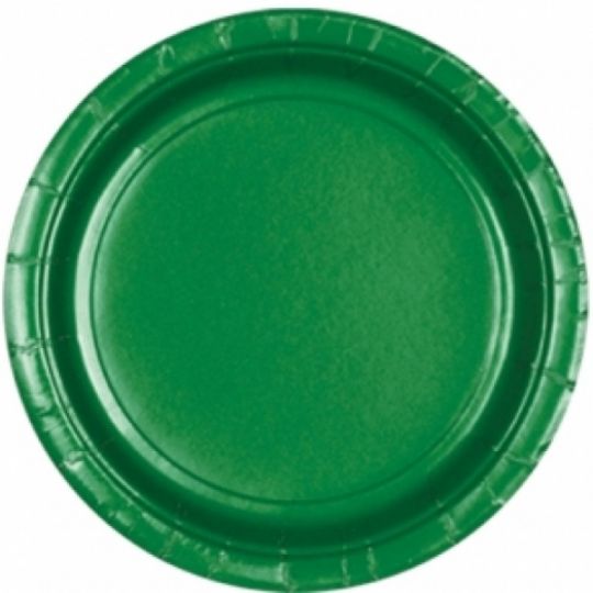 Тарелки зеленые