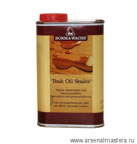 Масляное покрытие с водостойким экстрактом тика Borma Teak oil sealer 5л 0306