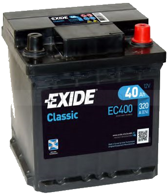 Exide Classic 40 Ah 320 A EC400