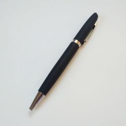 черные ручки с soft touch покрытием