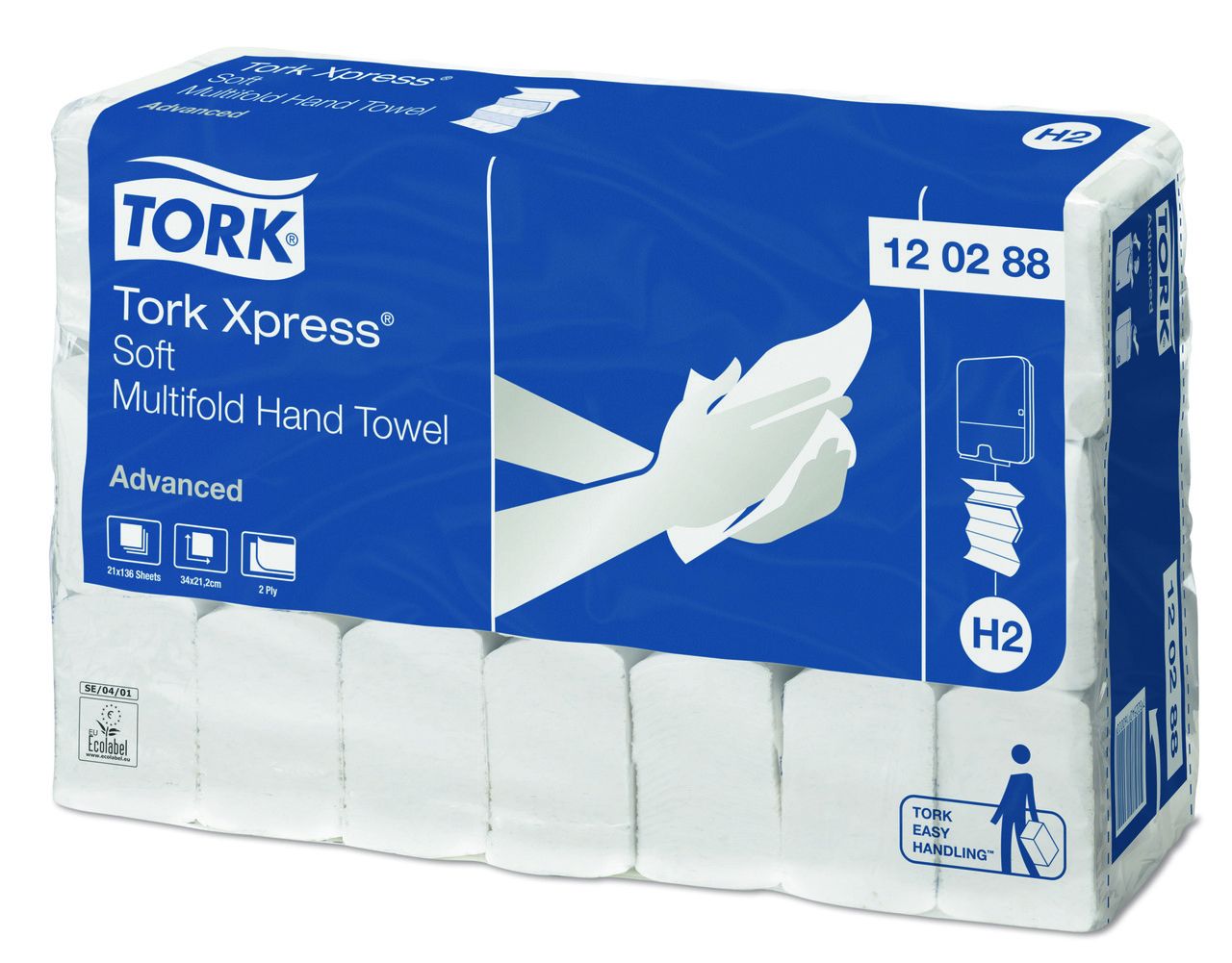 Tork Xpress 120288  листовые полотенца сложения мягкие