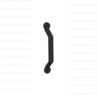 Ручка врезная Roc Design TR
