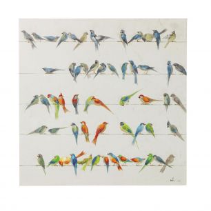 Картина Birds Meeting, коллекция Птичий Совет