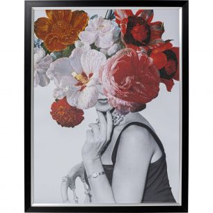 Картина в рамке Lady Flowers, коллекция Дама в цветах