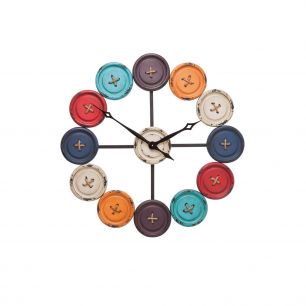 Часы настенные Button, коллекция Пуговица