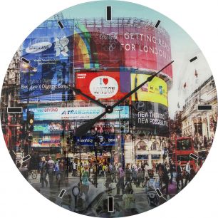 Часы настенные Piccadilly Circus, коллекция Площадь Пикадилли