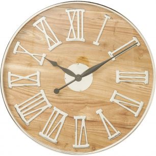 Часы настенные Lodge, коллекция "Берлога" 62*62*5, Нержавеющая сталь, Никель, Манго, Мультиколор