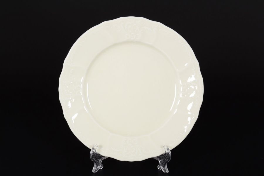 Набор тарелок (без декора, BE-IVORY), 19 см, 6 шт.