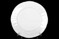 Набор тарелок "Платиновый узор", 17 см, 6 шт.