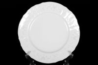 Набор тарелок "Платиновый узор", 25 см, 6 шт.