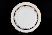 Набор тарелок 27 см "Мария Луиза Синяя лилия", 6 шт.