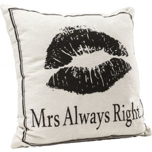 Подушка Mrs Always Right, коллекция Госпожа всегда права