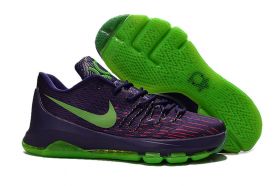 Баскетбольные кроссовки Nike KD 8 EP Purple/Fluorescent Green Low