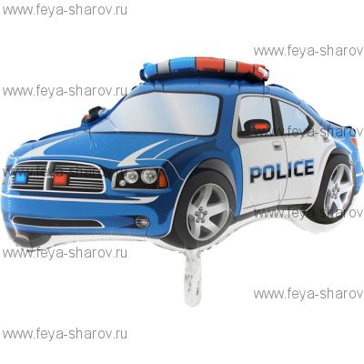 Шар Машина Полиция 78см
