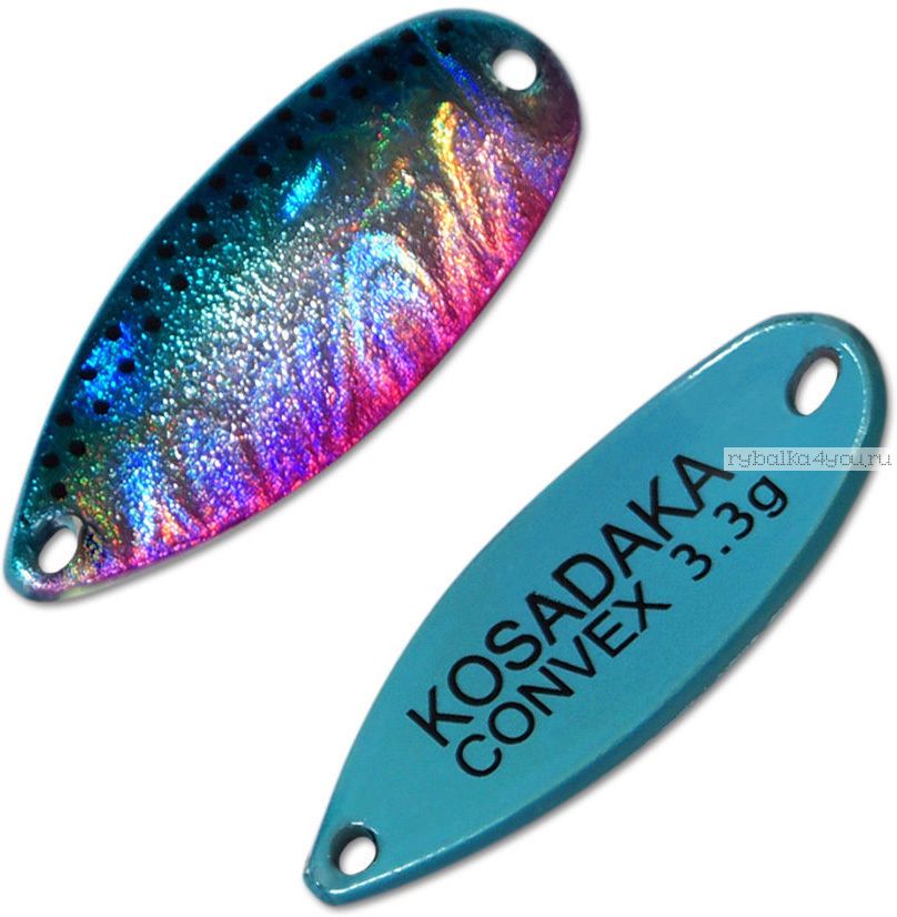 Блесна колебалка Kosadaka Trout Police Convex 3,3 гр / 32 мм / цвет: AC01