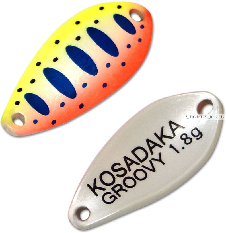 Блесна колебалка Kosadaka Trout Police Groovy 1,8 гр / 25 мм / цвет: 727