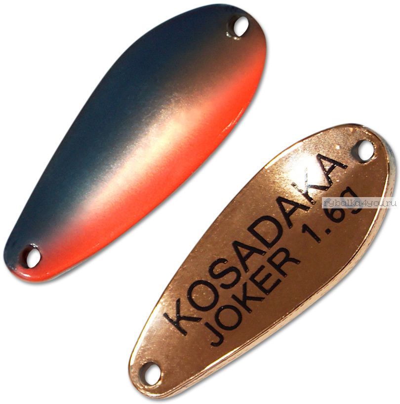 Блесна колебалка Kosadaka Trout Police Joker 1,6 гр / 25 мм / цвет: AQ38
