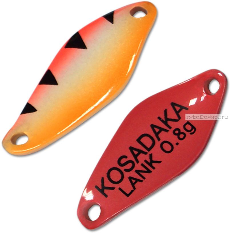 Блесна колебалка Kosadaka Trout Police Lank 0,8 гр / 22 мм / цвет: G14