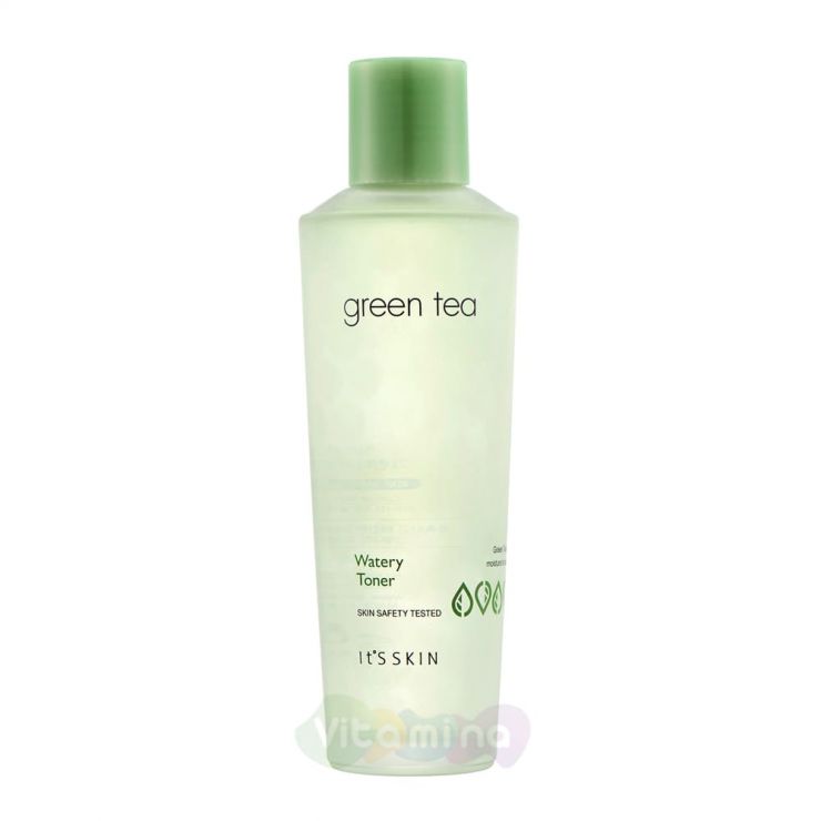 It's Skin Увлажняющий тонер с экстрактом зеленого чая Green Tea Watery Toner, 150 мл