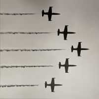 Модульная картина "Самолеты" 60х60