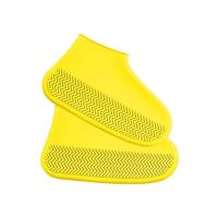 Водонепроницаемые Защитные Чехлы для Обуви Waterproof Silicone Shoe Cover, Цвет Желтый (2)