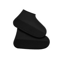 Водонепроницаемые Защитные Чехлы для Обуви Waterproof Silicone Shoe Cover, Цвет Черный (2)
