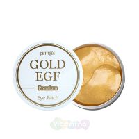 Petitfee Гидрогелевые патчи от морщин вокруг глаз с золотом и EGF Premium Gold & EGF Eye Patch