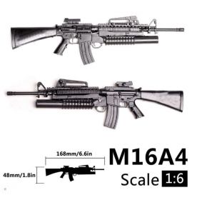 Сборная модель автомата M16A4 1:6