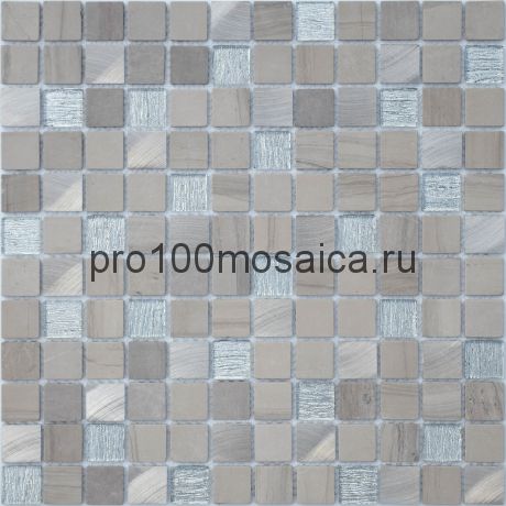 Мозаика Grey Velvet 29,8х29,8x0,4 см (чип 23х23х4 мм)