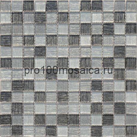 Мозаика Black Tissue 29,8х29,8x0,4 см (чип 23х23х4 мм)