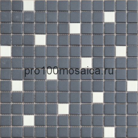 Мозаика из керамогранита неглазурованная с прокрасом в массе Galassia 30х30х0,6 см (чип 23х23х6 мм)