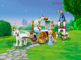 Конструктор Lari Happy Princess Карета Золушки 11174 (41159) 92 дет