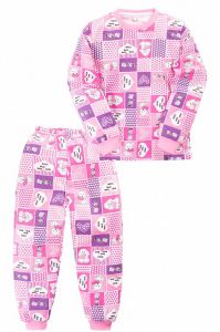 Пижама для девочки розовая SladikMladik
