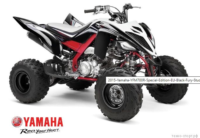 Квадроцикл Yamaha Raptor YFM 700R SE 2020 черный