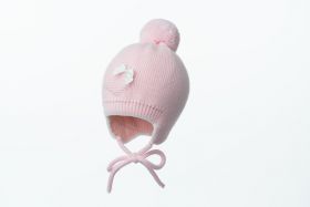 Зимняя шапочка "Диковинка", розовый