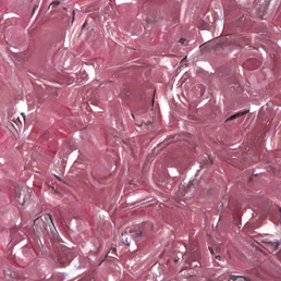 Бисер чешский 38298 прозрачный розовая линия внутри Preciosa 1 сорт купить оптом