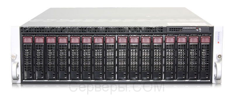 Серверная платформа Supermicro SuperServer 5038ML-H8TRF 3U 8xLGA 1150 16x3.5", SYS-5038ML-H8TRF