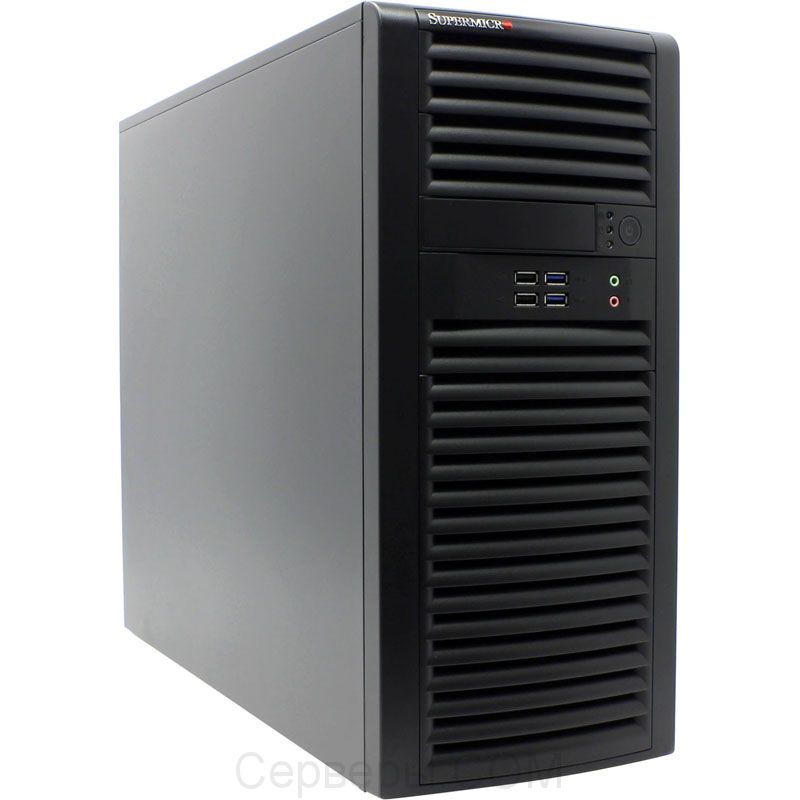 Корпус Supermicro SuperChassis 732D4-500B Miditower 500Вт Чёрный, CSE-732D4-500B