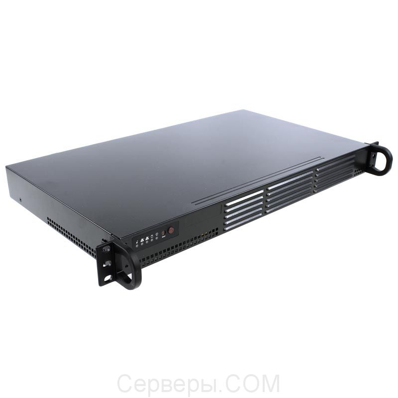 Корпус Supermicro SuperChassis 504-203B Rack 200Вт Чёрный 1U, CSE-504-203B