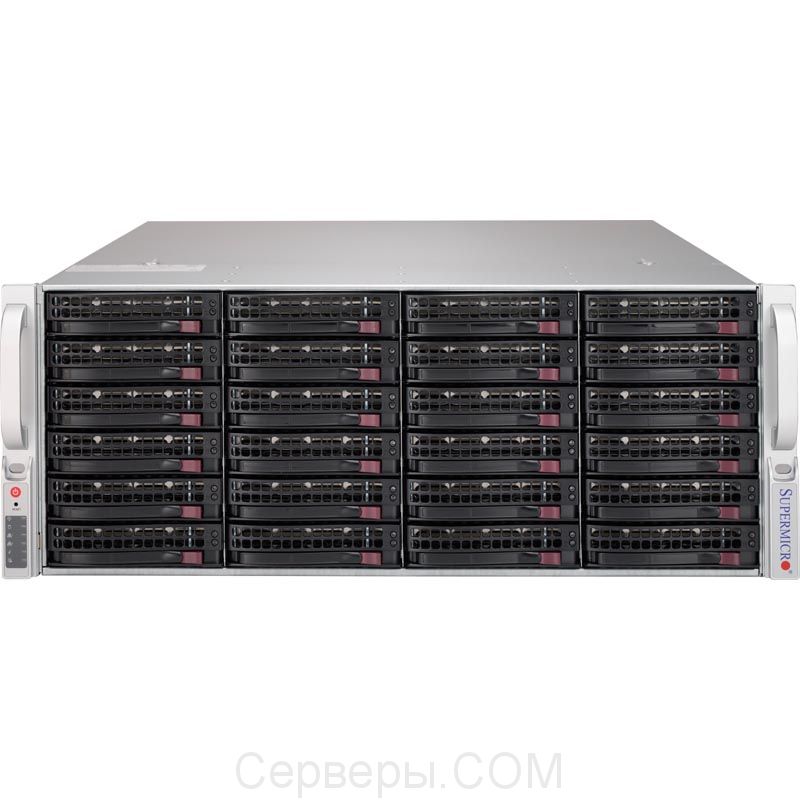 Серверная платформа Supermicro SuperServer 6049P-E1CR36L 4U 2xLGA 3647 36x3.5", SSG-6049P-E1CR36L