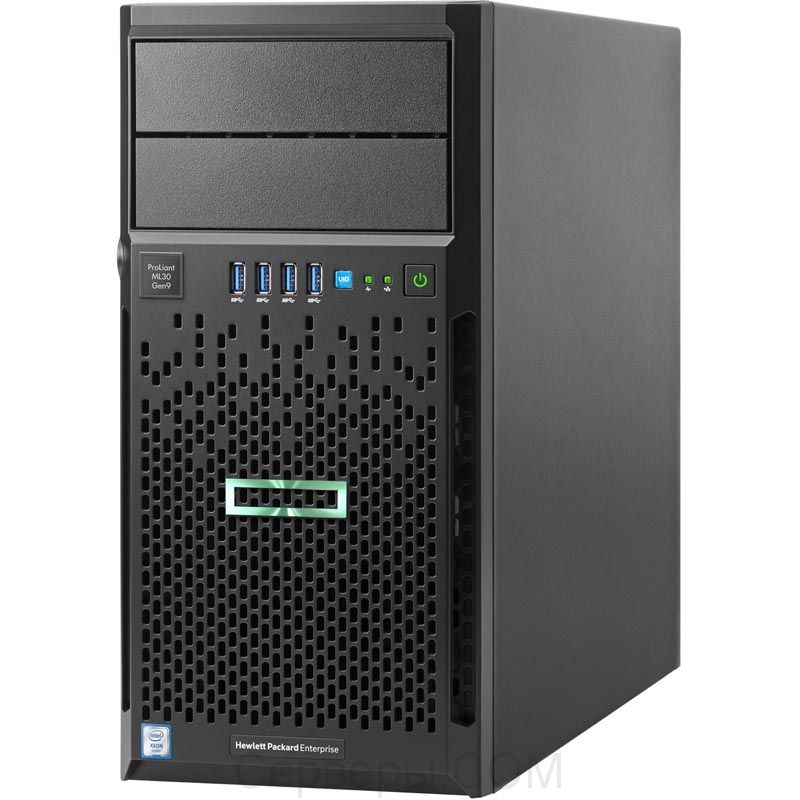 Сервер HP Enterprise ProLiant ML30 Gen9 3.5" Tower 4U, 873231-425