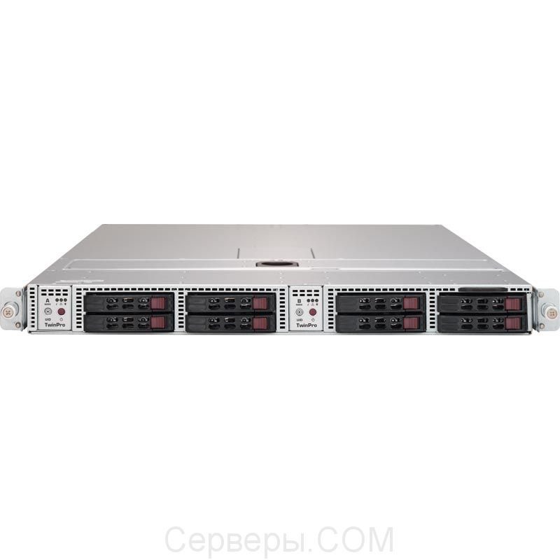 Серверная платформа Supermicro SuperServer 1029TP-DC1R 1U 4xLGA 3647 8x2.5", SYS-1029TP-DC1R