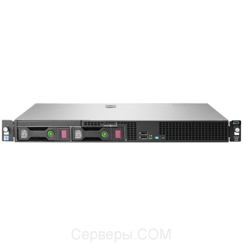 Сервер HP Enterprise ProLiant DL20 Gen9 3.5" Rack 1U, 871429-B21