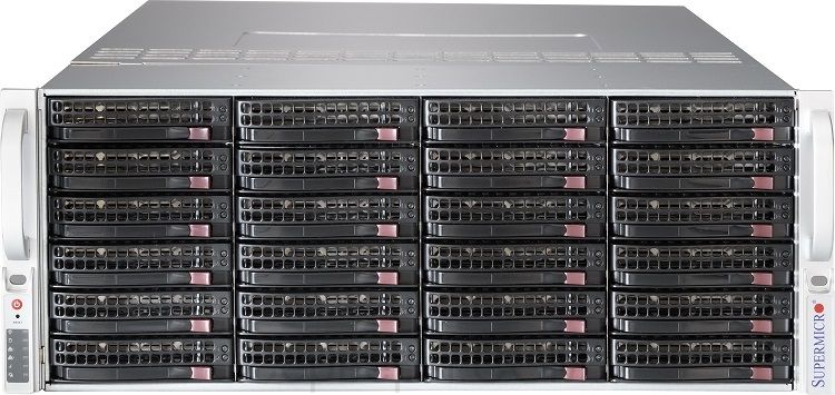 Серверная платформа Supermicro SuperStorage 6048R-E1CR24L 4U 2xLGA 2011v3 24x3.5"+2.5", SSG-6048R-E1