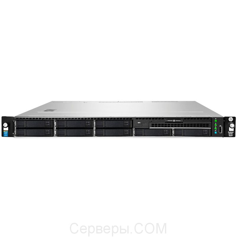 Сервер HP Enterprise ProLiant DL160 Gen9 2.5" Rack 1U, 830572-B21