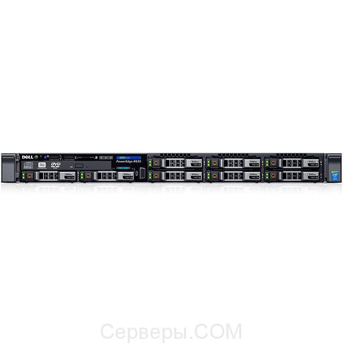 Сервер Dell PowerEdge R630 2.5" Rack 1U, 210-ACXS-272