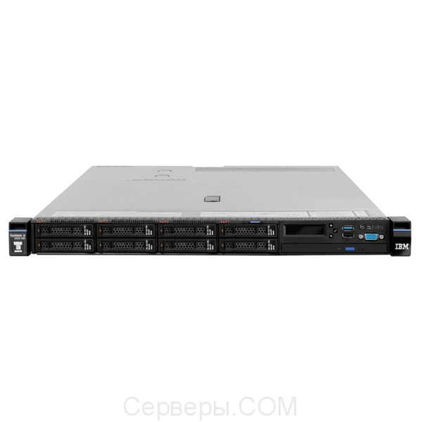 Сервер Lenovo x3550 M5 2.5" Rack 1U, 5463E4G