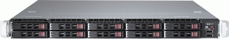 Серверная платформа Supermicro SuperServer 1027R-N3RF 1U 2xLGA 2011 10x2.5", SYS-1027R-N3RF