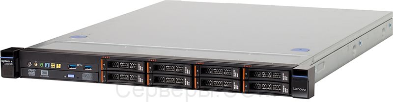 Сервер Lenovo x3250 M6 2.5" Rack 1U, 3633EDG
