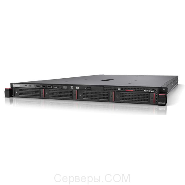 Сервер Lenovo ThinkServer RD350 3.5" Rack 1U, 70D60008EA